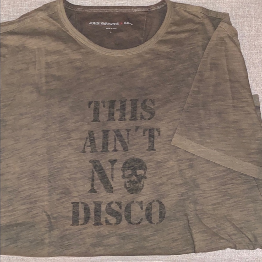 Army Green John Varvatos Tee